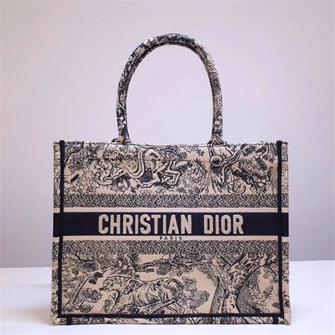 christian dior fabric tote bag|christian dior tote bag copy.